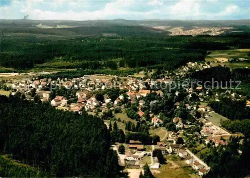 AK / Ansichtskarte Koenigsfeld Schwarzwald Heilklimatischer Hoehenluftkurort Fliegeraufnahme Kat. Koenigsfeld im Schwarzwald