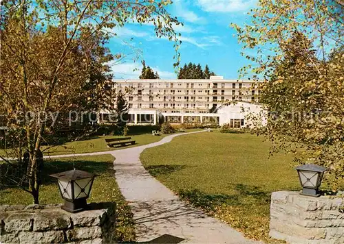 AK / Ansichtskarte Kellberg Kurklinik Dr Schedel Sanatorium Park Kat. Thyrnau