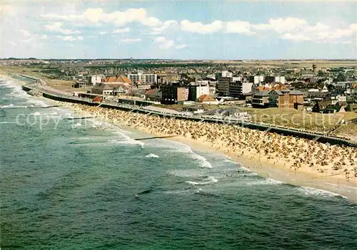 AK / Ansichtskarte Westerland Sylt Nordseeheilbad Nordseeinsel Fliegeraufnahme Kat. Westerland