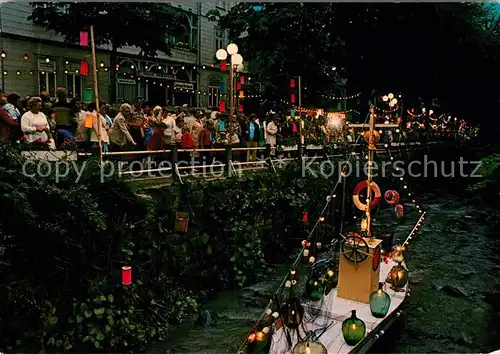 AK / Ansichtskarte Bad Harzburg Lichterfest an der Radau Fussgaengerzone Kat. Bad Harzburg