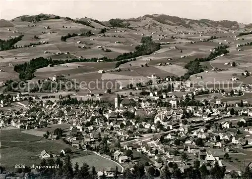 AK / Ansichtskarte Appenzell IR Fliegeraufnahme Kat. Appenzell