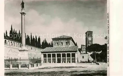 AK / Ansichtskarte Rom Roma Basilica di San Lorenzo Kat. 