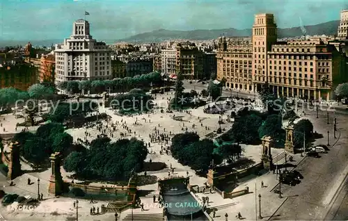 AK / Ansichtskarte Barcelona Cataluna Plaza de Cataluna Kat. Barcelona