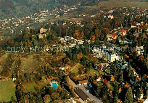 AK / Ansichtskarte Badenweiler Thermalkurort im Schwarzwald Fliegeraufnahme Kat. Badenweiler