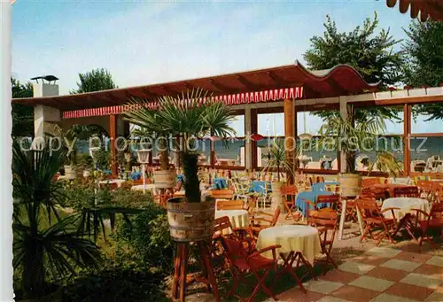 AK / Ansichtskarte Timmendorfer Strand Kurhotel Seeschloesschen Terrasse Kat. Timmendorfer Strand