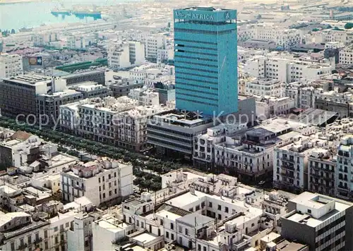 AK / Ansichtskarte Tunis Vue aerienne de la ville moderne Kat. Tunis