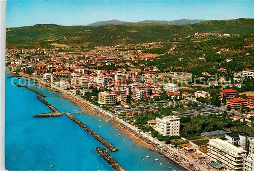 AK / Ansichtskarte San Bartolomeo al Mare Panorama aereo Kat. Imperia