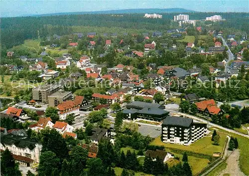 AK / Ansichtskarte Hahnenklee Bockswiese Harz Fliegeraufnahme Kat. Goslar