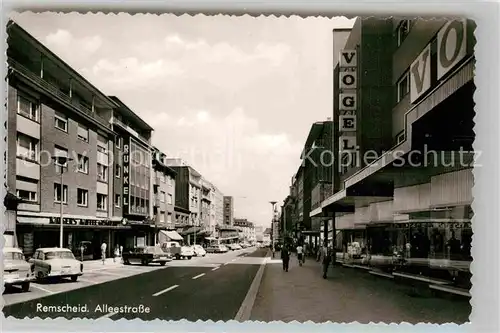 AK / Ansichtskarte Remscheid Alleestrasse Kat. Remscheid