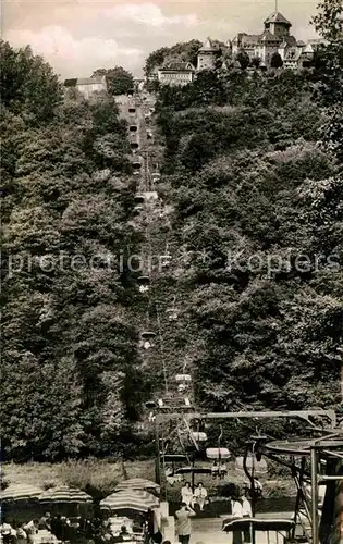 AK / Ansichtskarte Sessellift Burg Wupper Schloss  Kat. Bahnen