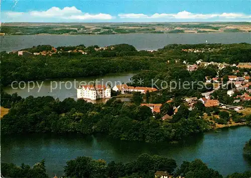 AK / Ansichtskarte Gluecksburg Ostseebad Wasserschloss Fliegeraufnahme Kat. Gluecksburg (Ostsee)