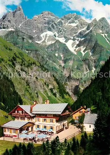 AK / Ansichtskarte Einoedsbach Gasthof Pension Alpen Kat. Oberstdorf