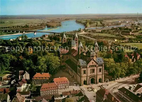 AK / Ansichtskarte Speyer Rhein Dom Fliegeraufnahme Kat. Speyer