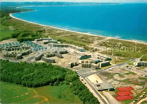 AK / Ansichtskarte Weissenhaeuser Strand Ostseebad Hohwachter Bucht Feriendorf Fliegeraufnahme Kat. Wangels