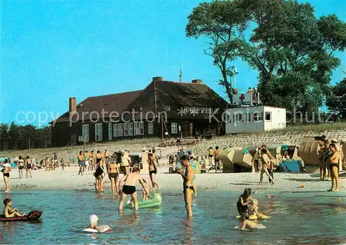 AK / Ansichtskarte Zingst Ostseebad An der HO Gaststaette Kurhaus Kat. Zingst Darss