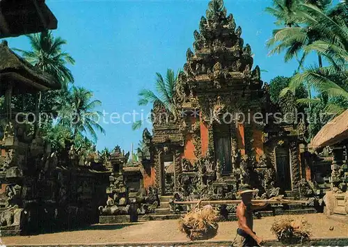 AK / Ansichtskarte Bali Indonesien One of the temles at Peliatan Kat. Bali