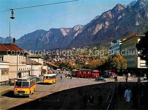 AK / Ansichtskarte Chur GR Bahnhofplatz Kat. Chur