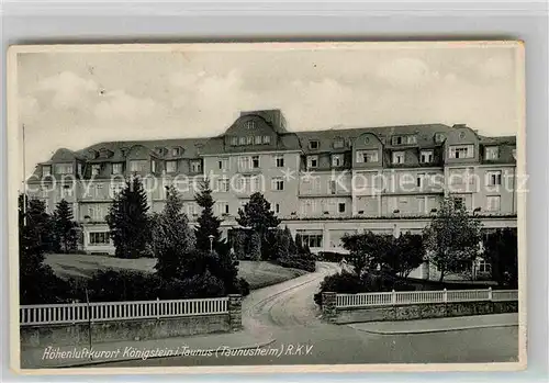 AK / Ansichtskarte Koenigstein Taunus Taunusheim  Kat. Koenigstein im Taunus