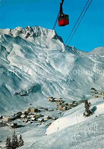 AK / Ansichtskarte Seilbahn Trittkopf Zuers Arlberg  Kat. Bahnen