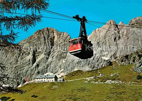 AK / Ansichtskarte Seilbahn Dachstein Suedwandhuette Ramsau  Kat. Bahnen