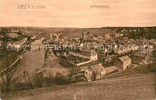 AK / Ansichtskarte Diez Lahn Panorama Kat. Diez