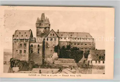 AK / Ansichtskarte Diez Lahn Schloss Kat. Diez