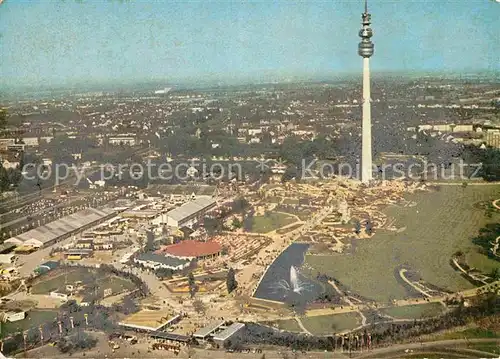 AK / Ansichtskarte Dortmund Bundesgartenschau Fernsehturm Fliegeraufnahme Kat. Dortmund