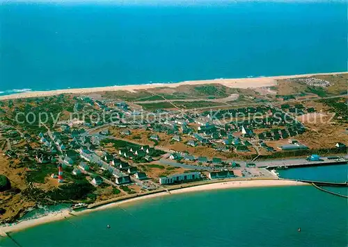 AK / Ansichtskarte Hoernum Sylt Fliegeraufnahme Kat. Hoernum (Sylt)