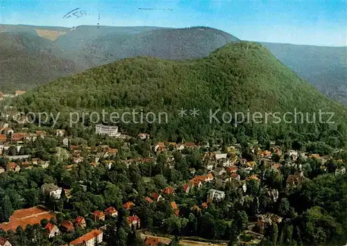 AK / Ansichtskarte Bad Harzburg Sanatorium am Burgberg Fliegeraufnahme Kat. Bad Harzburg