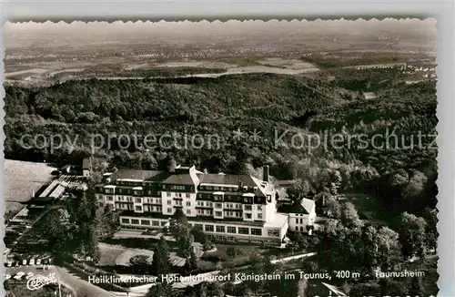 AK / Ansichtskarte Koenigstein Taunus Taunusheim Luftbild Kat. Koenigstein im Taunus