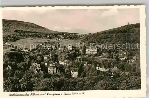 AK / Ansichtskarte Koenigstein Taunus Panorama Kat. Koenigstein im Taunus