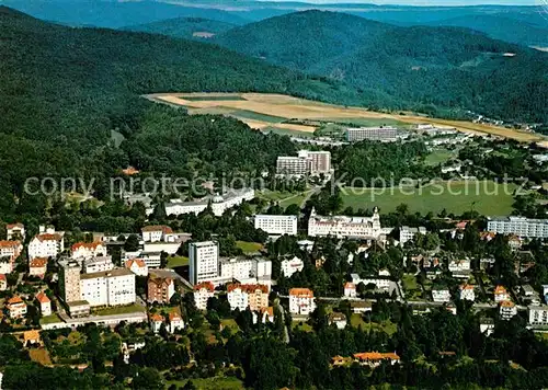 AK / Ansichtskarte Bad Wildungen Kurort Fliegeraufnahme Kat. Bad Wildungen