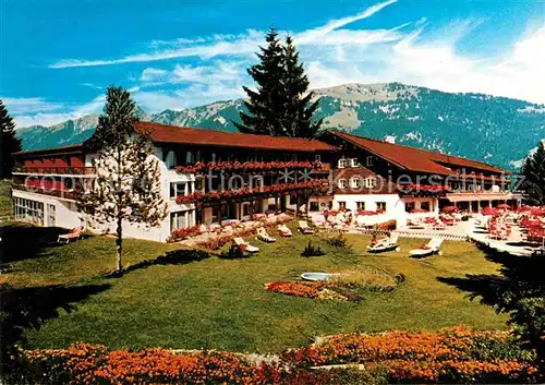 AK / Ansichtskarte Sonthofen Oberallgaeu Sport und Kurhotel Allgaeuer Berghof Alpe Eck Kat. Sonthofen