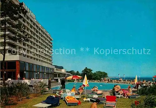 AK / Ansichtskarte Timmendorfer Strand Meerwasserschwimmbad am Hotel Maritim Kat. Timmendorfer Strand