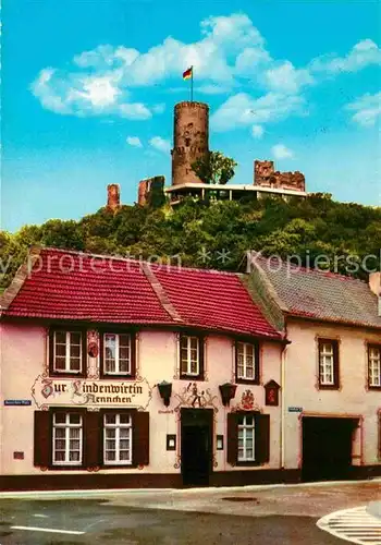 AK / Ansichtskarte Bad Godesberg Historische Gastwirtschaft Zur Lindenwirtin Aennchen Godesburg Burgruine Kat. Bonn