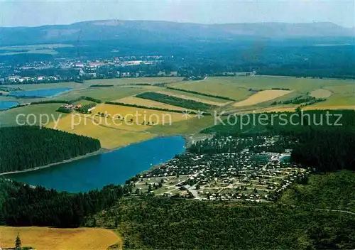 AK / Ansichtskarte Clausthal Zellerfeld Campingplatz Prahljust Fliegeraufnahme Kat. Clausthal Zellerfeld