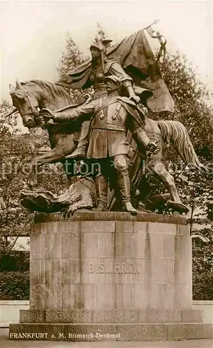 AK / Ansichtskarte Frankfurt Main Bismarck Denkmal Kat. Frankfurt am Main