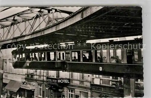 AK / Ansichtskarte Wuppertal Vohwinkel Schwebebahn Kat. Wuppertal