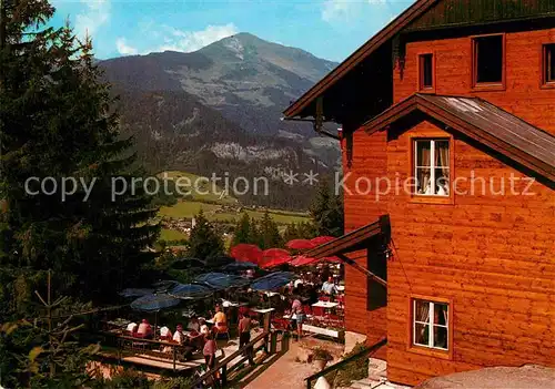 AK / Ansichtskarte Krimml Krimmler Wasserfaelle Alpengasthof Schoenangerl Kat. Krimml