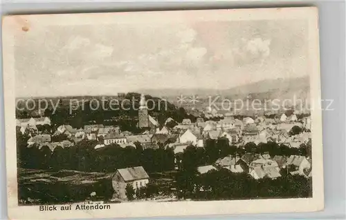 AK / Ansichtskarte Attendorn Kirche Panorama Kat. Attendorn