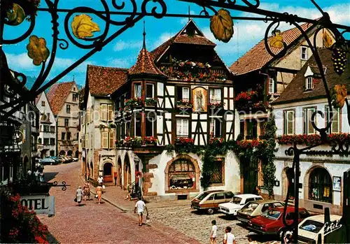 AK / Ansichtskarte Kaysersberg Haut Rhin Maison a pans de bois et oriel Kat. Kaysersberg