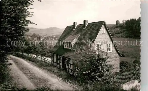 AK / Ansichtskarte Oberkirchen Sauerland Haus Hard Kat. Schmallenberg