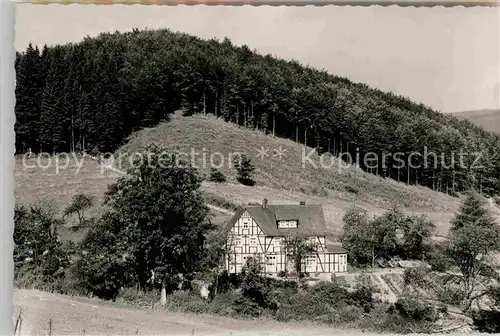 AK / Ansichtskarte Rehsiepen Pension Waldeck Kat. Schmallenberg