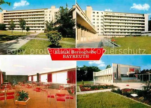 AK / Ansichtskarte Bayreuth Klinik Herzogenhoehe Kat. Bayreuth