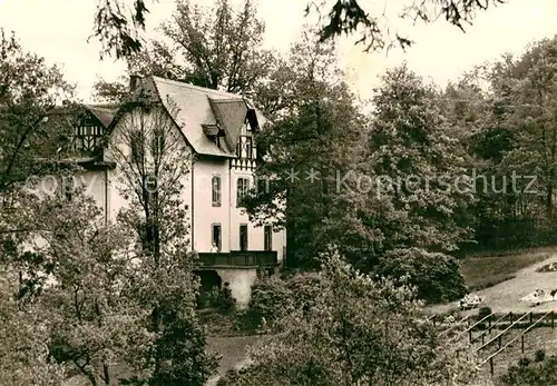 AK / Ansichtskarte Gruenberg Crimmitschau Erholungsheim Kaethe Kollwitz Kat. Crimmitschau