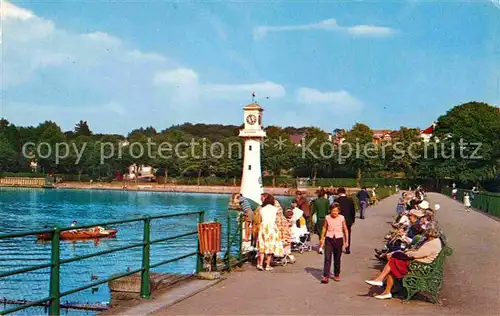 AK / Ansichtskarte Cardiff Wales The Lake Roath Park Kat. Cardiff