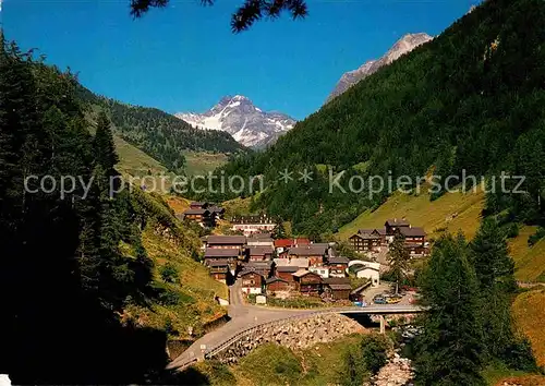 AK / Ansichtskarte Binn mit Ofenhorn Kat. Binn