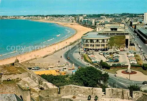 AK / Ansichtskarte Saint Malo Ille et Vilaine Bretagne Grand Plage Casino Kat. Saint Malo