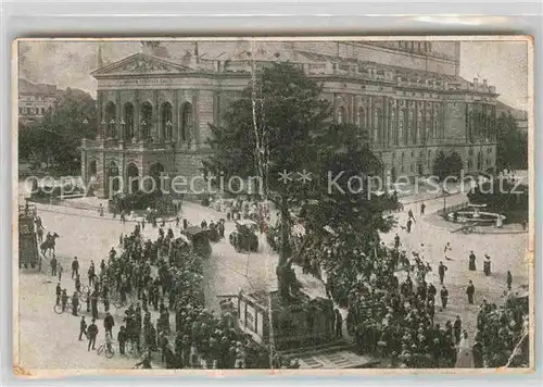 AK / Ansichtskarte Frankfurt Main Transport 300 jaehriger Eibenbaum 900 Zentner Kat. Frankfurt am Main