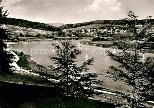 AK / Ansichtskarte Hechlingen See Hahnenkamm See Kat. Heidenheim